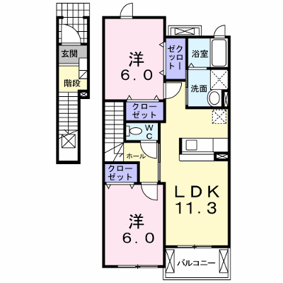 エアリーレジデンス・芝生 202【管理NO：1-016109501-02020】 ★家具家電は申し込み後に搬入します★ ★2026年12月上旬入居可能★の外観画像
