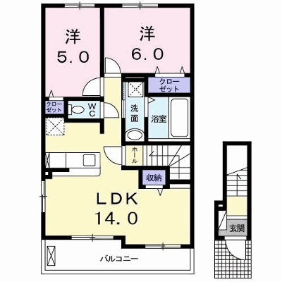 ボヌールメゾンＡ 201【管理NO：1-025453201-02010】 ★家具家電は申し込み後に搬入します★ ★2026年11月中旬入居可能★の外観画像