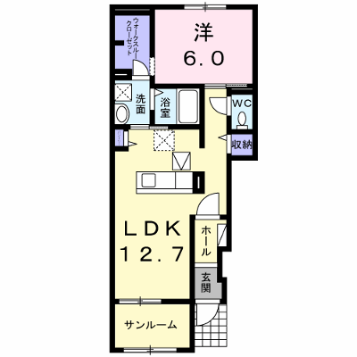 サピー　カーサ 105【管理NO：1-023764901-01040】 ★家具家電は申し込み後に搬入します★の外観画像