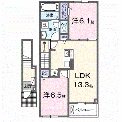 メゾン・ド・コモレビⅡ 202【管理NO：1-028681302-02020】 ★家具家電は申し込み後に搬入します★ ★2027年02月上旬入居可能★の外観画像