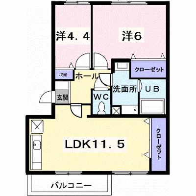 エルディムパディＢ 201【管理NO：1-004806802-02010】 ★家具家電は申し込み後に搬入します★ ★2026年10月下旬入居可能★の外観画像