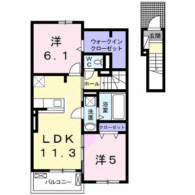 ジェイドＢ 202【管理NO：1-024148302-02020】 ★家具家電は申し込み後に搬入します★ ★2026年10月下旬入居可能★の外観画像