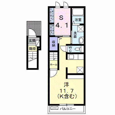 サンフラワーＳ 202【管理NO：1-020750701-02020】 ★家具家電は申し込み後に搬入します★ ★2026年11月中旬入居可能★の外観画像