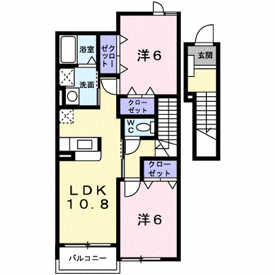 ラッフィナート 202【管理NO：1-013501601-02020】 ★家具家電は申し込み後に搬入します★ ★2026年10月中旬入居可能★の外観画像