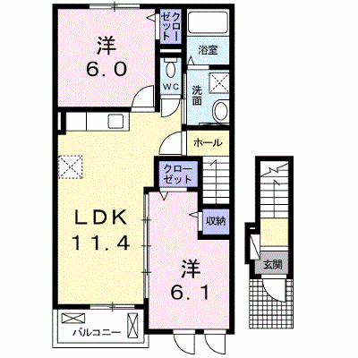 Ｓｕｎ　Ｓｋｙ　黒川Ⅱ 202【管理NO：1-021241902-02020】 ★家具家電は申し込み後に搬入します★ ★2026年10月下旬入居可能★の外観画像