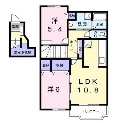 ヴィオラＭ 202【管理NO：1-011012301-02020】 ★家具家電は申し込み後に搬入します★ ★2026年10月中旬入居可能★の外観画像