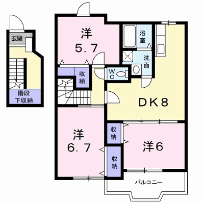 ロイヤル弐番館 202【管理NO：1-011248102-02020】 ★家具家電は申し込み後に搬入します★ ★2026年10月中旬入居可能★の外観画像