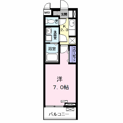 リアン 202【管理NO：1-025650001-02020】 ★家具家電は申し込み後に搬入します★ ★2026年10月下旬入居可能★の外観画像