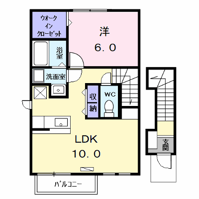 シャローム岩塚 201【管理NO：1-011981801-02010】 ★家具家電は申し込み後に搬入します★ ★2026年10月中旬入居可能★の外観画像