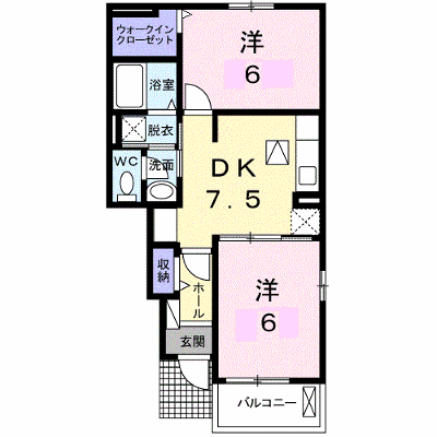 ブローテ高松 105【管理NO：1-021776001-01050】 ★家具家電は申し込み後に搬入します★ ★2026年10月中旬入居可能★の外観画像