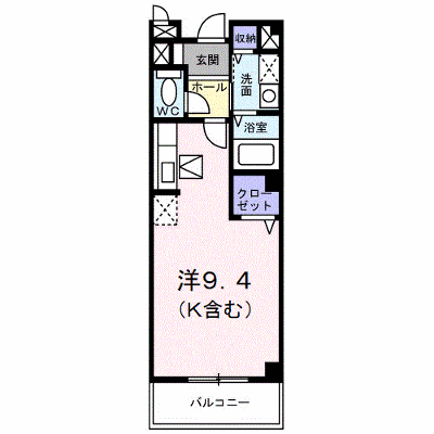 レフィナードＫ　Ⅰ 201【管理NO：1-010246001-02010】 ★家具家電は申し込み後に搬入します★ ★2026年11月上旬入居可能★の外観画像