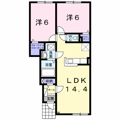 ブルー　アステール 104【管理NO：1-028092201-01040】 ★家具家電は申し込み後に搬入します★ ★2026年10月上旬入居可能★の外観画像