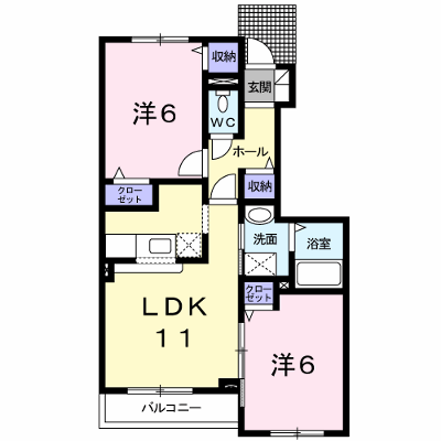 グレイスヴィラサンヨーＤ 102【管理NO：1-014357908-01020】 ★家具家電は申し込み後に搬入します★ ★2026年10月下旬入居可能★の外観画像