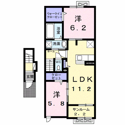 ピース・糺　Ⅱ 202【管理NO：1-025093102-02020】 ★家具家電は申し込み後に搬入します★ ★2026年10月下旬入居可能★の外観画像