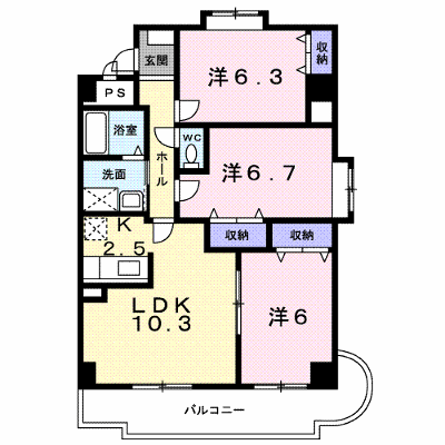 溝ビルⅦ２０００ 201【管理NO：1-009506001-02010】 ★家具家電は申し込み後に搬入します★ ★2026年10月中旬入居可能★の外観画像