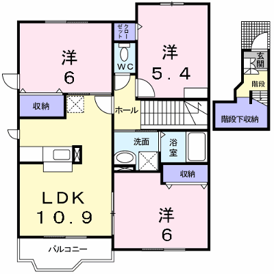 サンアルストロメリアＡ 203【管理NO：1-011014201-02030】 ★家具家電は申し込み後に搬入します★ ★2026年10月中旬入居可能★の外観画像