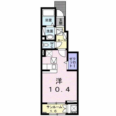 イーグル 103【管理NO：1-025019801-01030】 ★家具家電は申し込み後に搬入します★ ★2026年10月下旬入居可能★の外観画像