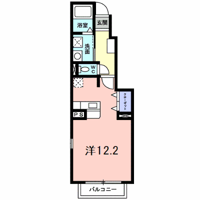 メゾン・ド・リアン 103【管理NO：1-017248401-01030】 ★家具家電は申し込み後に搬入します★ ★2026年10月下旬入居可能★の外観画像