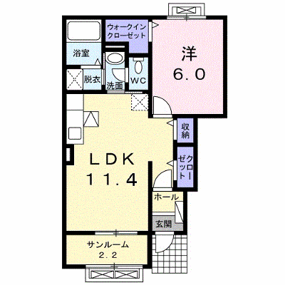 デスパシオ矢来 102【管理NO：1-021295701-01020】 ★家具家電は申し込み後に搬入します★ ★2026年11月中旬入居可能★の外観画像