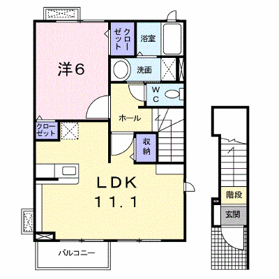 クレメント・レジデンスⅢ 202【管理NO：1-015664901-02020】 ★家具家電は申し込み後に搬入します★ ★2026年10月下旬入居可能★の外観画像