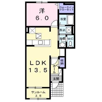 ヴィラ・コンフォール　Ａ 102【管理NO：1-022834301-01020】 ★家具家電は申し込み後に搬入します★ ★2026年12月中旬入居可能★の外観画像