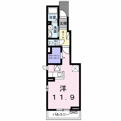 コッティ　エスポ　Ⅰ 105【管理NO：1-021624001-01050】 ★家具家電は申し込み後に搬入します★ ★2026年11月上旬入居可能★の外観画像