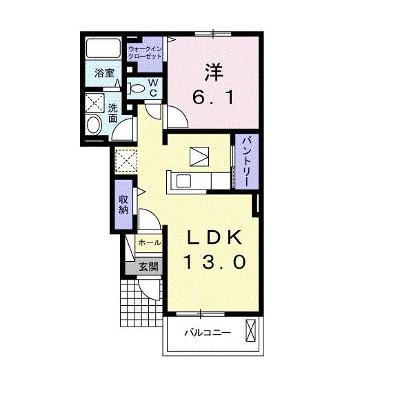 メゾン大地 103【管理NO：1-020438801-01030】 ★家具家電は申し込み後に搬入します★ ★2026年10月下旬入居可能★の外観画像