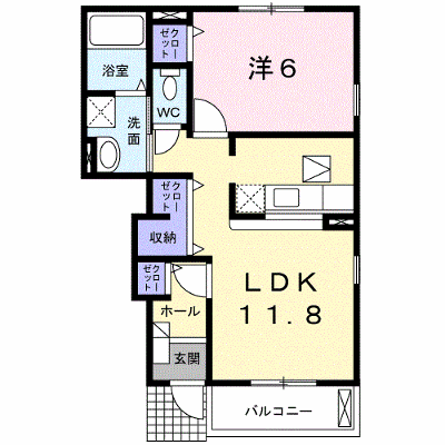 ウェストリバー　弐番館 104【管理NO：1-015353201-01040】 ★家具家電は申し込み後に搬入します★ ★2026年10月下旬入居可能★の外観画像
