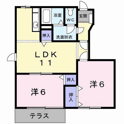 サウスウィンド　Ｋ 103【管理NO：1-007757101-01030】 ★家具家電は申し込み後に搬入します★ ★2026年10月下旬入居可能★の外観画像