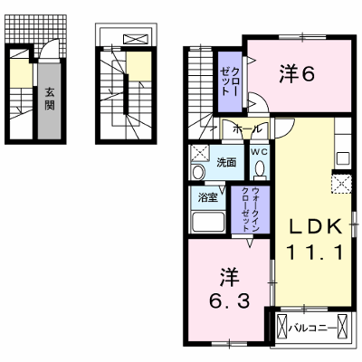 セイバリーヒルズ土浦 301【管理NO：1-020943001-03010】 ★家具家電は申し込み後に搬入します★ ★2026年10月中旬入居可能★の外観画像