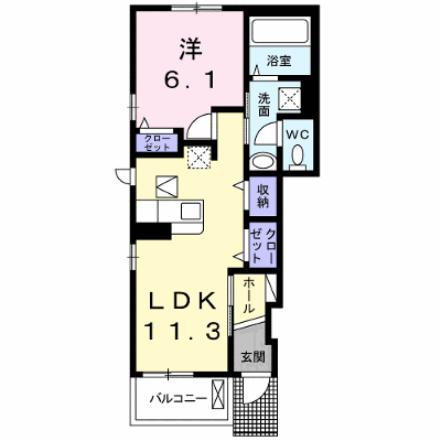 ドリームⅡ 101【管理NO：1-025556802-01010】 ★家具家電は申し込み後に搬入します★ ★2026年10月下旬入居可能★の外観画像