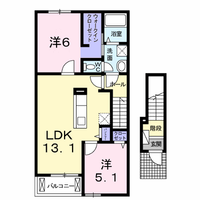 メリディアンベル稲葉 202【管理NO：1-018989901-02020】 ★家具家電は申し込み後に搬入します★の外観画像