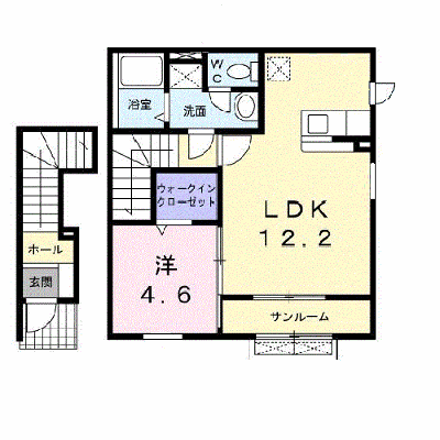 チマ・ピッコラ 203【管理NO：1-017179601-02030】 ★家具家電は申し込み後に搬入します★ ★2026年10月下旬入居可能★の外観画像