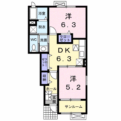 スカイスクレ－パ－　Ⅱ 103【管理NO：1-015161502-01030】 ★家具家電は申し込み後に搬入します★ ★2026年11月上旬入居可能★の外観画像