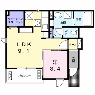 グローヴⅣ 101【管理NO：1-022624701-01010】 ★家具家電は申し込み後に搬入します★ ★2026年10月下旬入居可能★の外観画像