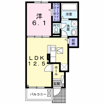 グランウェルかやの木 102【管理NO：1-027129501-01020】 ★家具家電は申し込み後に搬入します★ ★2026年10月中旬入居可能★の外観画像