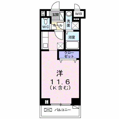 ベル　クラール 302【管理NO：1-017695801-03020】 ★家具家電は申し込み後に搬入します★ ★2026年10月下旬入居可能★の外観画像