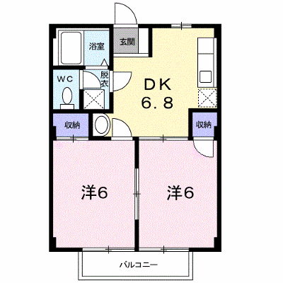 ドルミール光洋Ｂ 102【管理NO：1-003893302-01020】 ★家具家電は申し込み後に搬入します★ ★2026年10月下旬入居可能★の外観画像