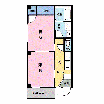 ベルハイム 201【管理NO：1-007833201-02010】 ★家具家電は申し込み後に搬入します★の外観画像