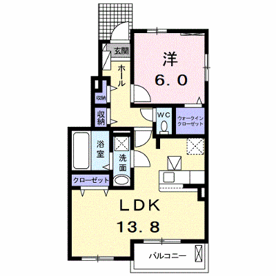 ライグッドⅦ　Ａ 101【管理NO：1-025980901-01010】 ★家具家電は申し込み後に搬入します★ ★2026年10月下旬入居可能★の外観画像