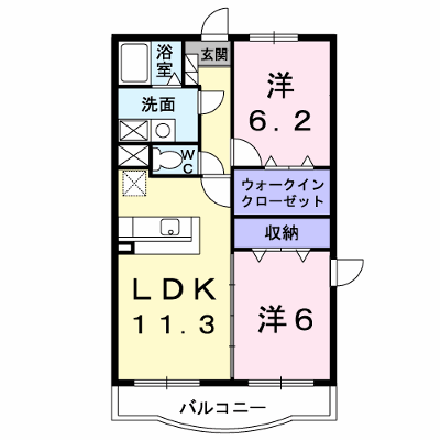 シャトーウエスト　Ｂ棟 101【管理NO：1-012497302-01010】 ★家具家電は申し込み後に搬入します★ ★2026年10月下旬入居可能★の外観画像