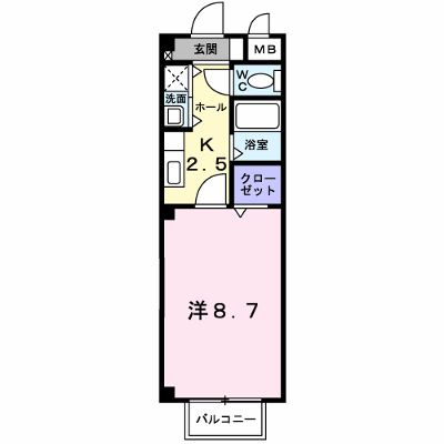 ベル　クール 103【管理NO：1-012109401-01030】 ★家具家電は申し込み後に搬入します★ ★2026年10月下旬入居可能★の外観画像