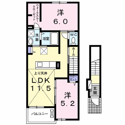 ツバメ 205【管理NO：1-024624101-02040】 ★家具家電は申し込み後に搬入します★ ★2027年01月下旬入居可能★の外観画像