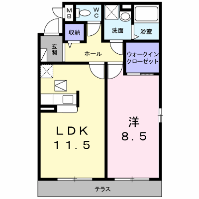 グレイス・シェーネ 101【管理NO：1-018191301-01010】 ★家具家電は申し込み後に搬入します★ ★2026年10月上旬入居可能★の外観画像