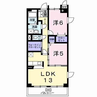 ＴＫエレガンテ 401【管理NO：1-014538201-04010】 ★家具家電は申し込み後に搬入します★の外観画像