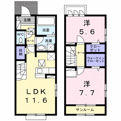 カーサ・デ・プルニア 101【管理NO：1-028520001-01010】 ★家具家電は申し込み後に搬入します★ ★2026年10月下旬入居可能★の外観画像