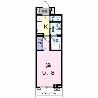 シャトーエレガント 312【管理NO：1-026763801-03100】 ★家具家電は申し込み後に搬入します★ ★2026年11月中旬入居可能★の外観画像