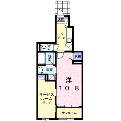 ブレス　ベル 103【管理NO：1-018456801-01030】 ★家具家電は申し込み後に搬入します★ ★2026年10月下旬入居可能★の外観画像