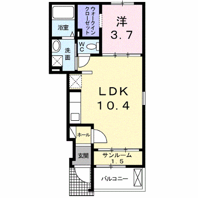 ロジェ白鷺 106【管理NO：1-018307201-01050】 ★家具家電は申し込み後に搬入します★ ★2026年10月下旬入居可能★の外観画像