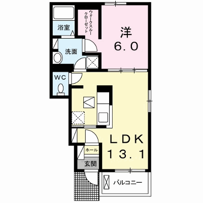 エスポワール　Ⅱ 102【管理NO：1-022642802-01020】 ★家具家電は申し込み後に搬入します★ ★2026年10月上旬入居可能★の外観画像